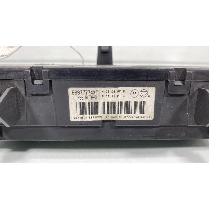 Commande chauffage CITROEN C3 1 Photo n°2