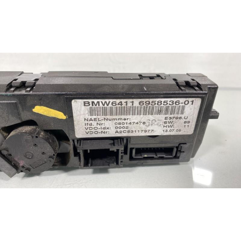 Commande chauffage BMW SERIE 1 E87 Photo n°3