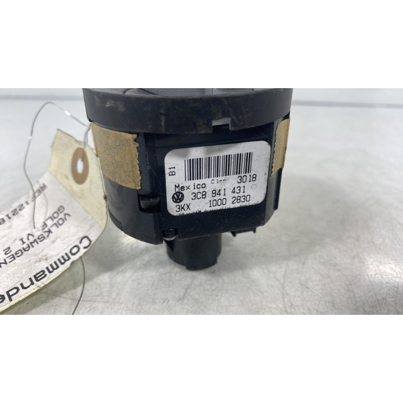 Commande de phare VOLKSWAGEN GOLF 6 Photo n°2