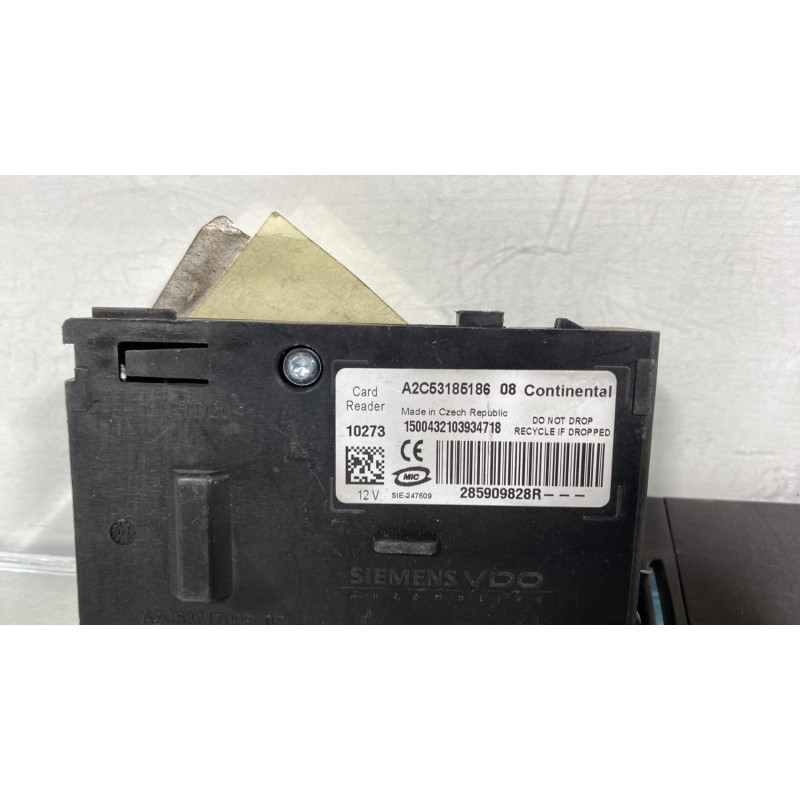 Lecteur de carte (neiman) RENAULT SCENIC 3 Photo n°2