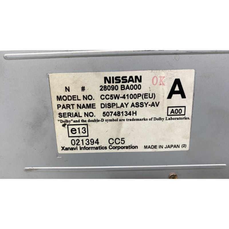 Afficheur NISSAN PRIMERA 3 Photo n°3