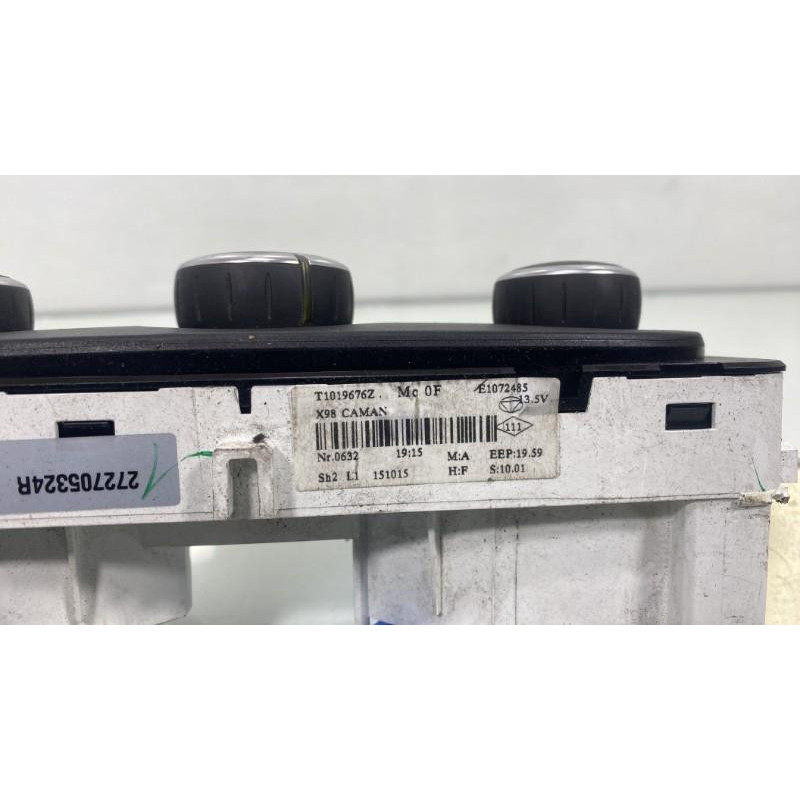 Commande chauffage RENAULT CLIO 4 Photo n°3