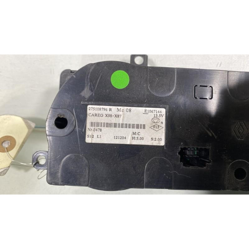 Commande chauffage RENAULT CLIO 4 Photo n°3