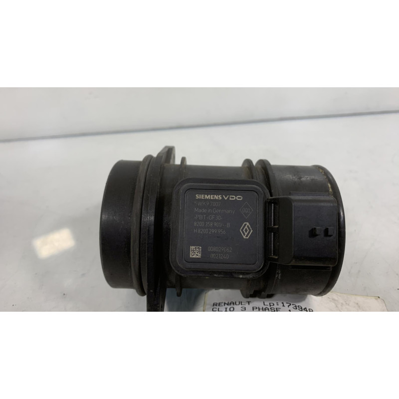 Debitmetre RENAULT CLIO 3 Photo n°2