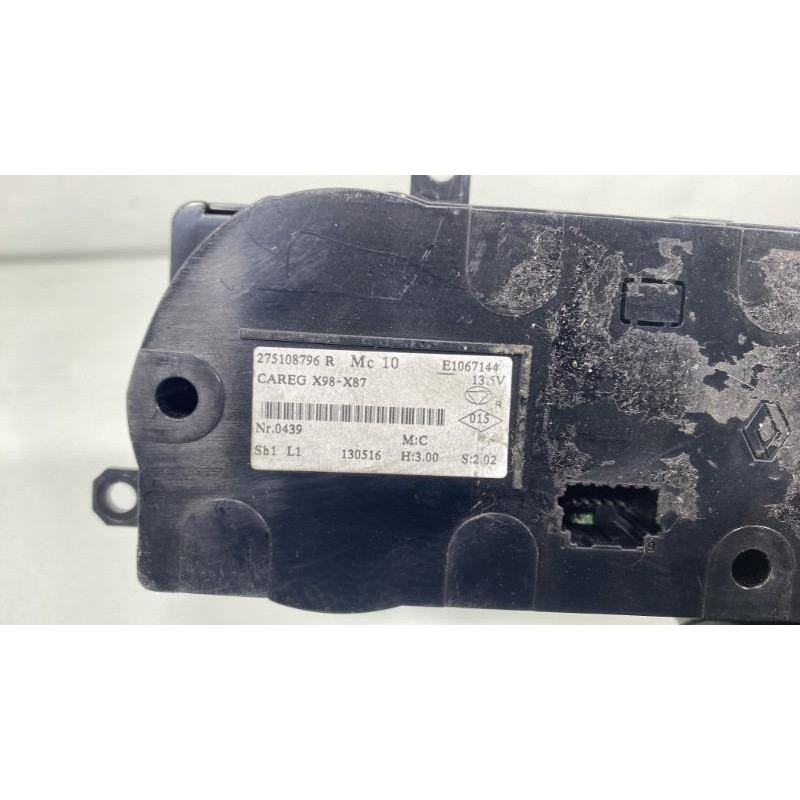 Commande chauffage RENAULT CLIO 4 Photo n°3