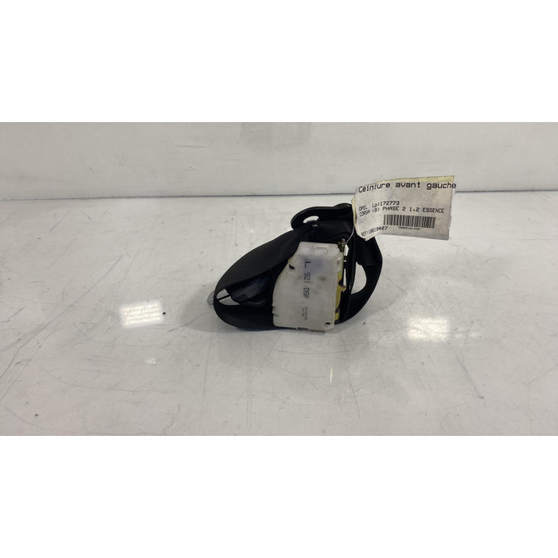 Ceinture avant gauche OPEL CORSA B Photo n°3