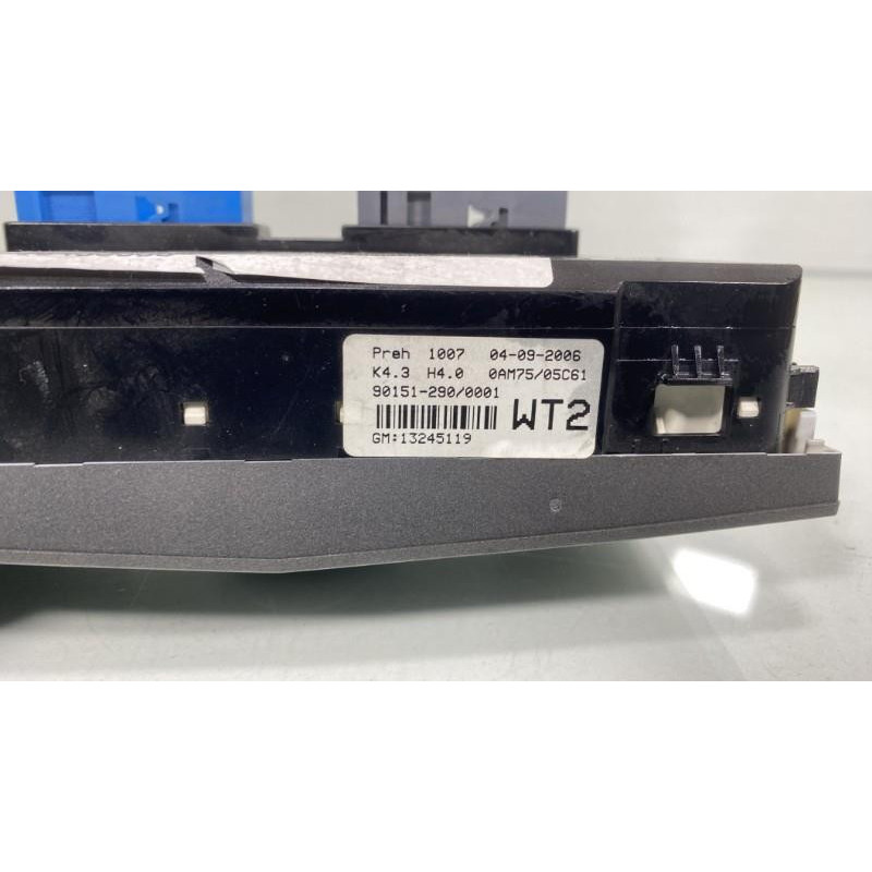 Commande chauffage OPEL ZAFIRA B Photo n°2