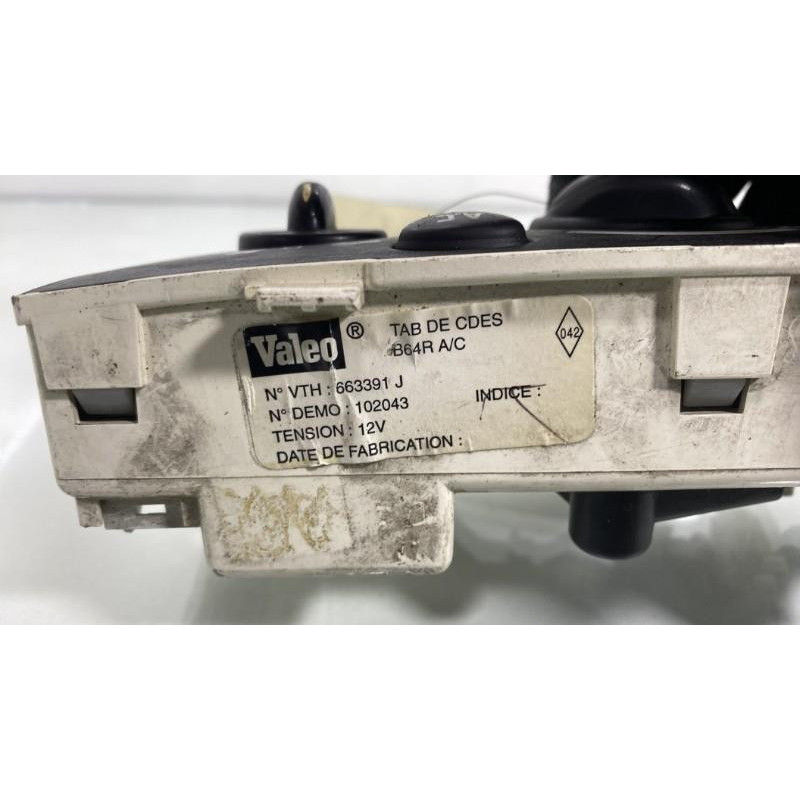 Commande chauffage RENAULT MEGANE 1 Photo n°2