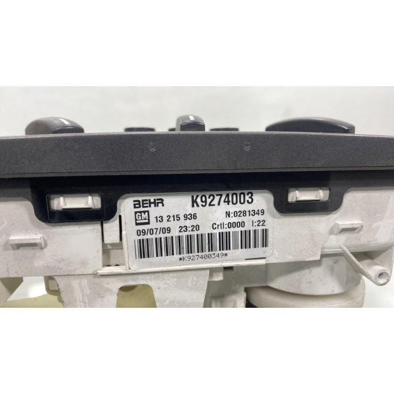 Commande chauffage OPEL MERIVA A Photo n°3