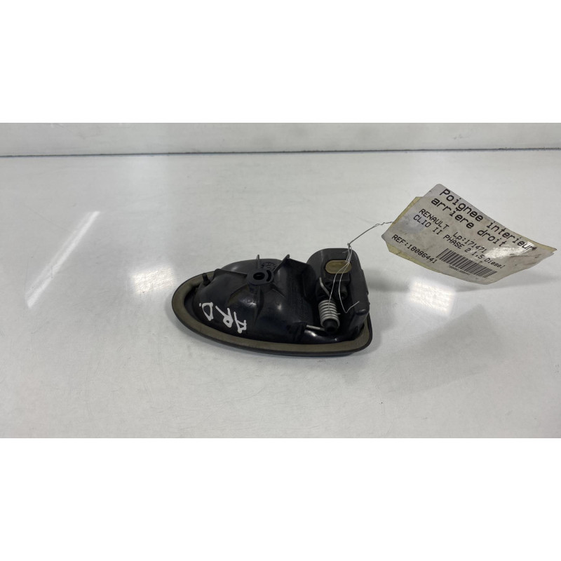 Poignee interieur arriere droit RENAULT CLIO 2 Photo n°2