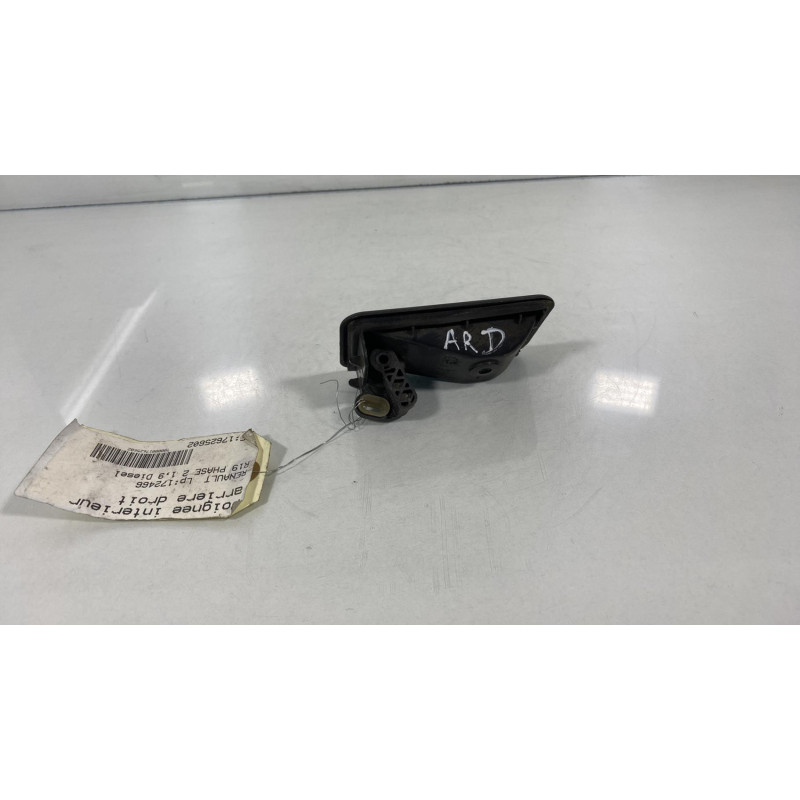 Poignee interieur arriere droit RENAULT R19 Photo n°3