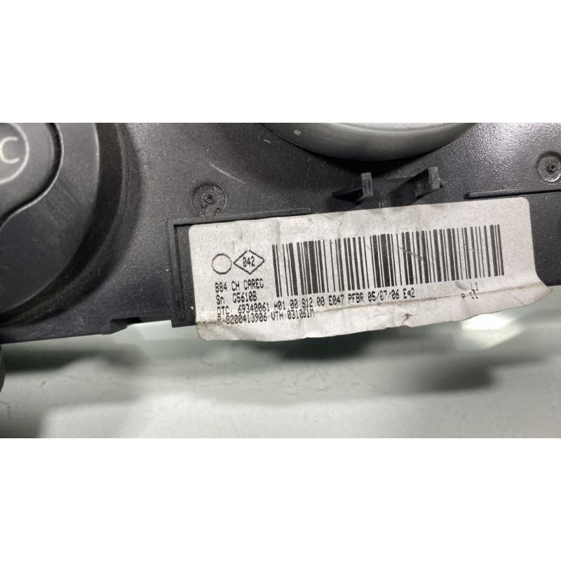 Commande chauffage RENAULT MEGANE 2 Photo n°2
