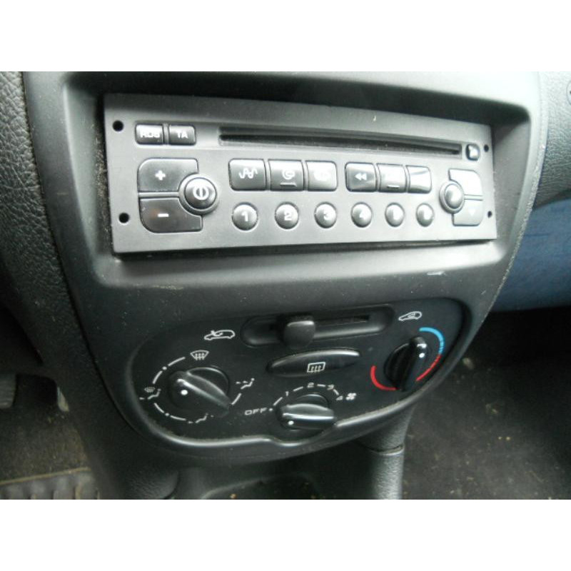 Commande chauffage PEUGEOT 206 Photo n°9