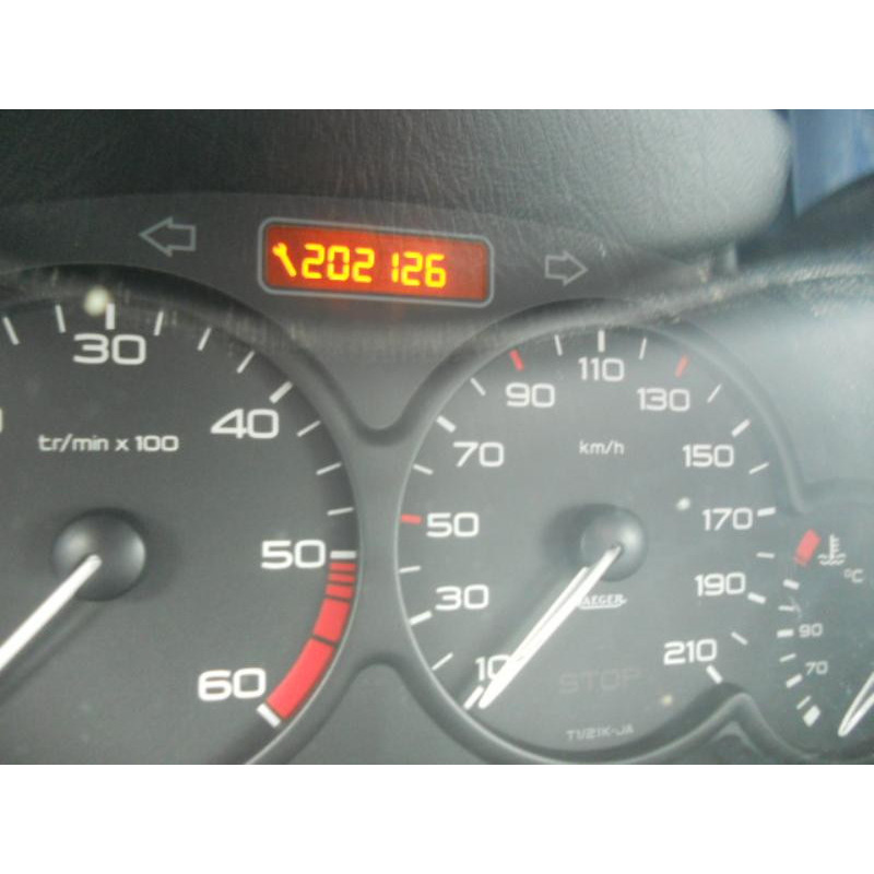 Commande chauffage PEUGEOT 206 Photo n°10