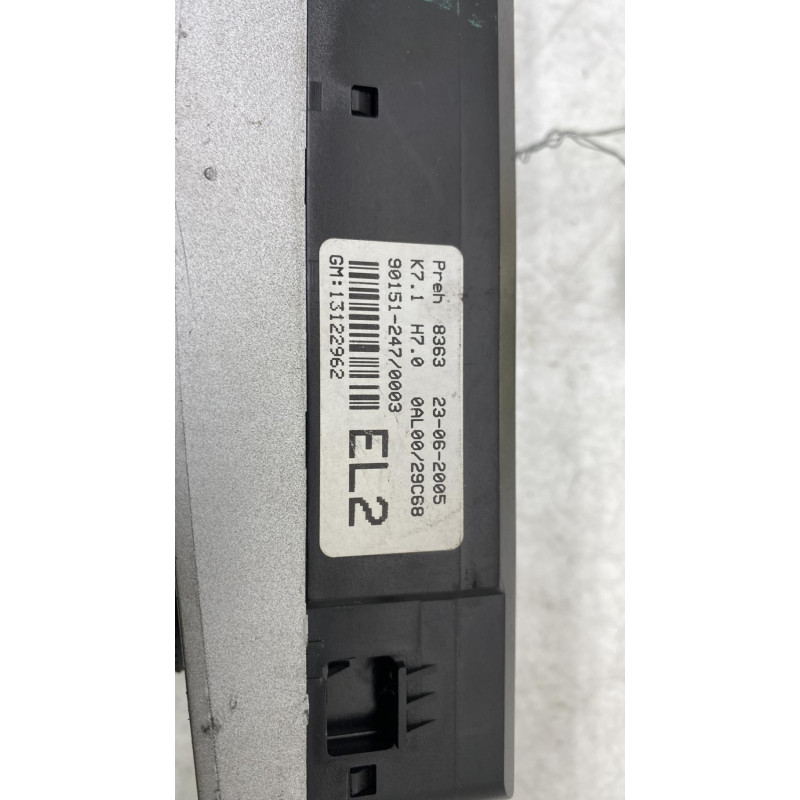 Commande chauffage OPEL ASTRA H Photo n°1