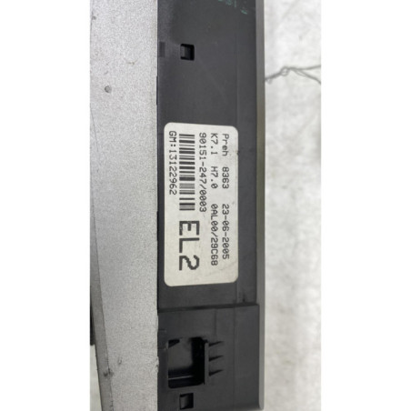 Commande chauffage OPEL ASTRA H Photo n°1