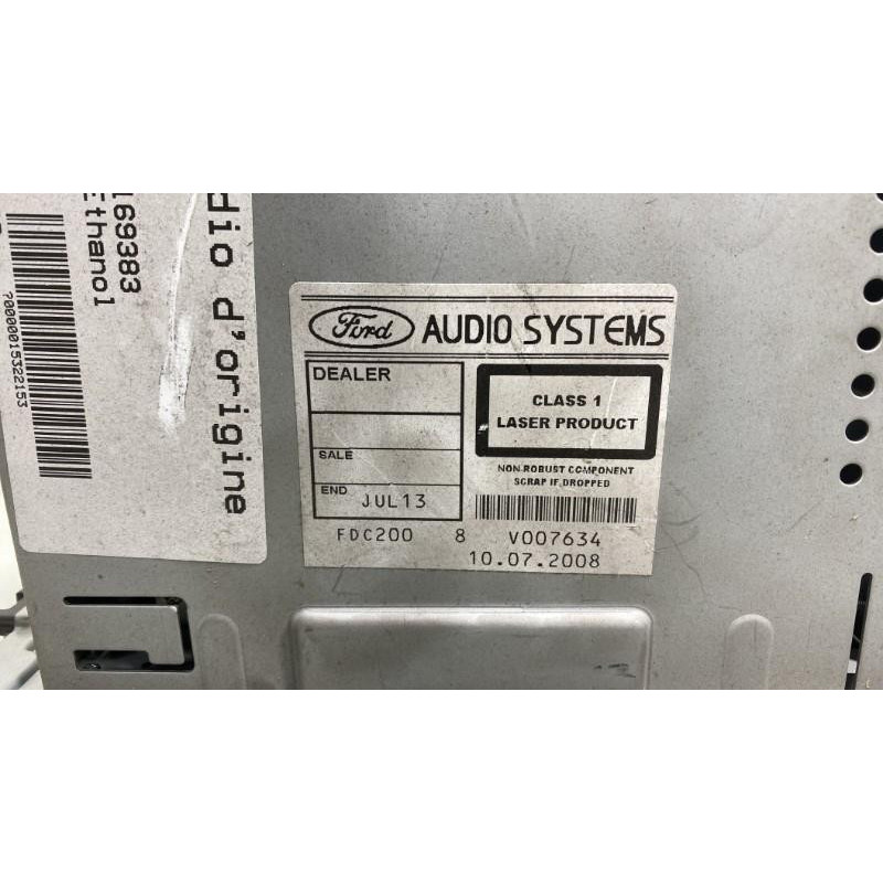 Autoradio d'origine FORD MONDEO 3 Photo n°2