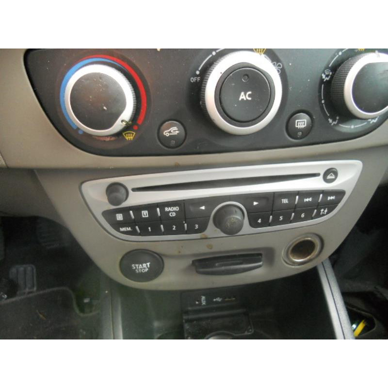 Commande chauffage RENAULT MEGANE 3 Photo n°12
