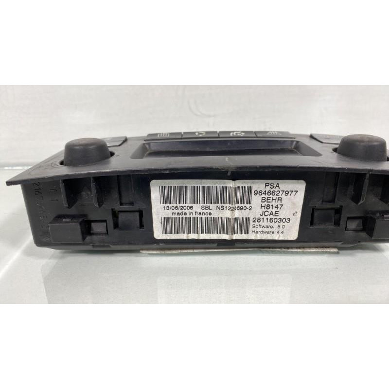 Commande chauffage PEUGEOT 307 Photo n°3