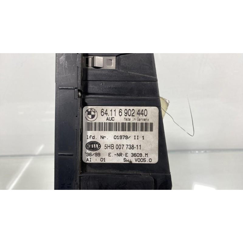 Commande chauffage BMW SERIE 3 E46 Photo n°2