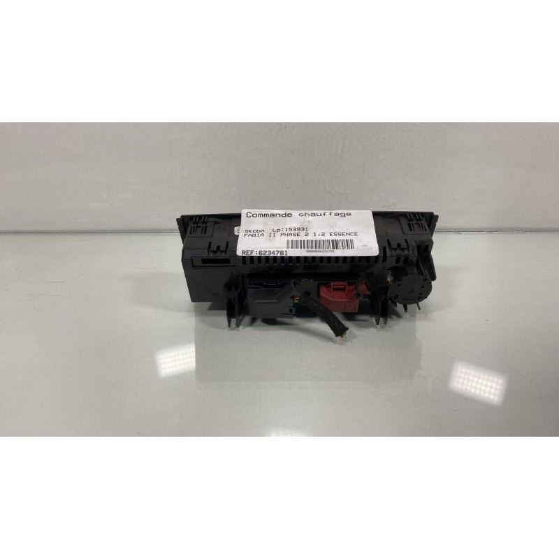 Commande chauffage SKODA FABIA 2 Photo n°2