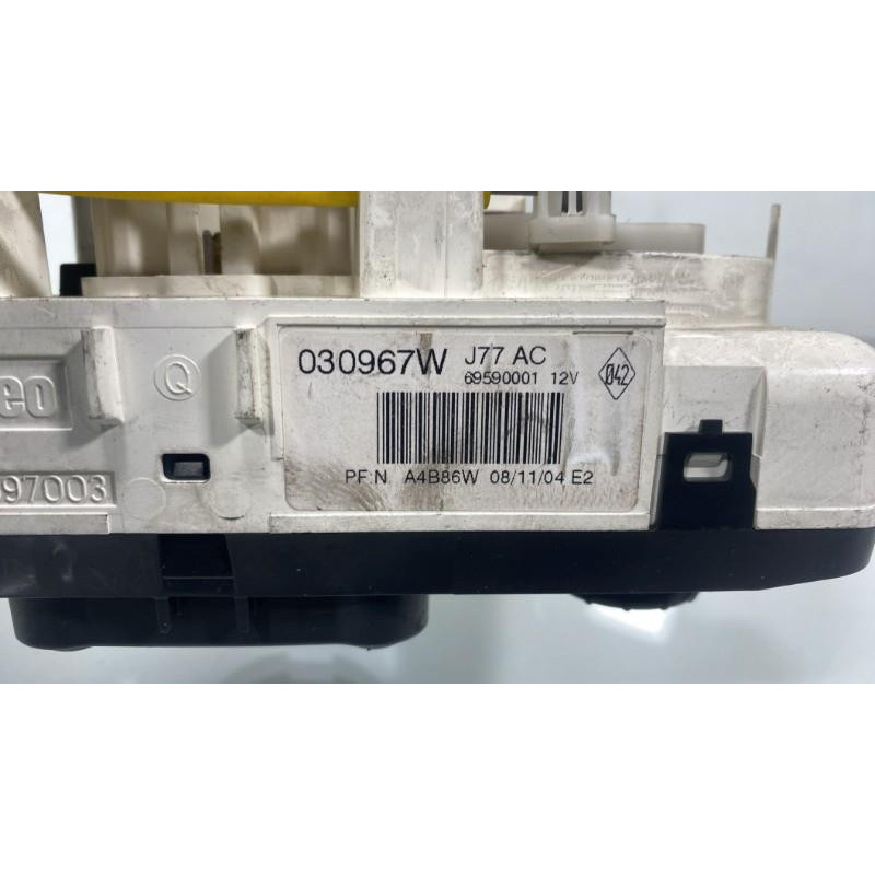 Commande chauffage RENAULT MODUS Photo n°3