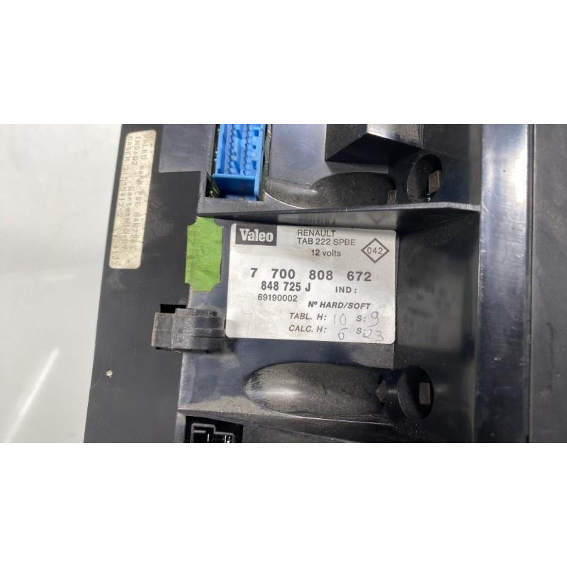 Commande chauffage RENAULT SAFRANE Photo n°3