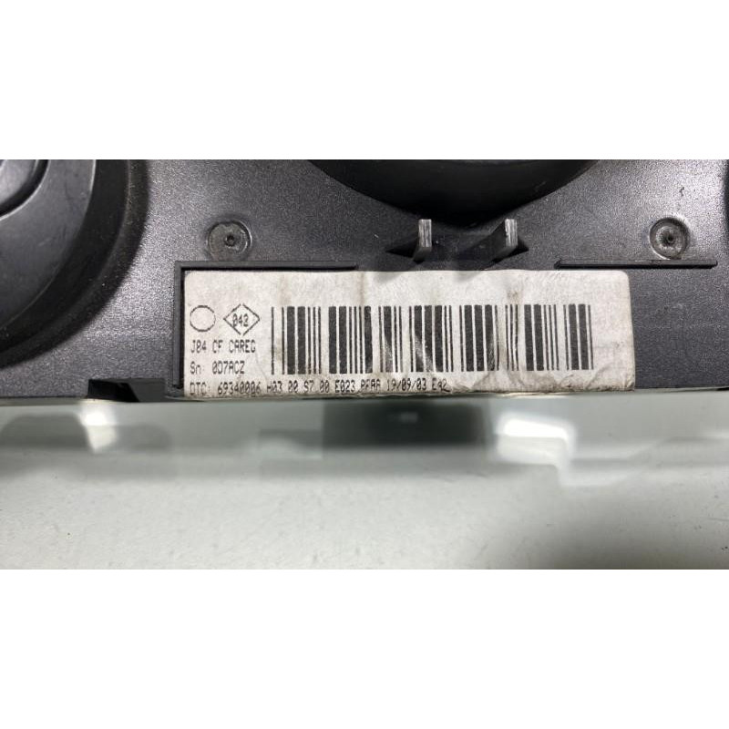 Commande chauffage RENAULT SCENIC 2 Photo n°2