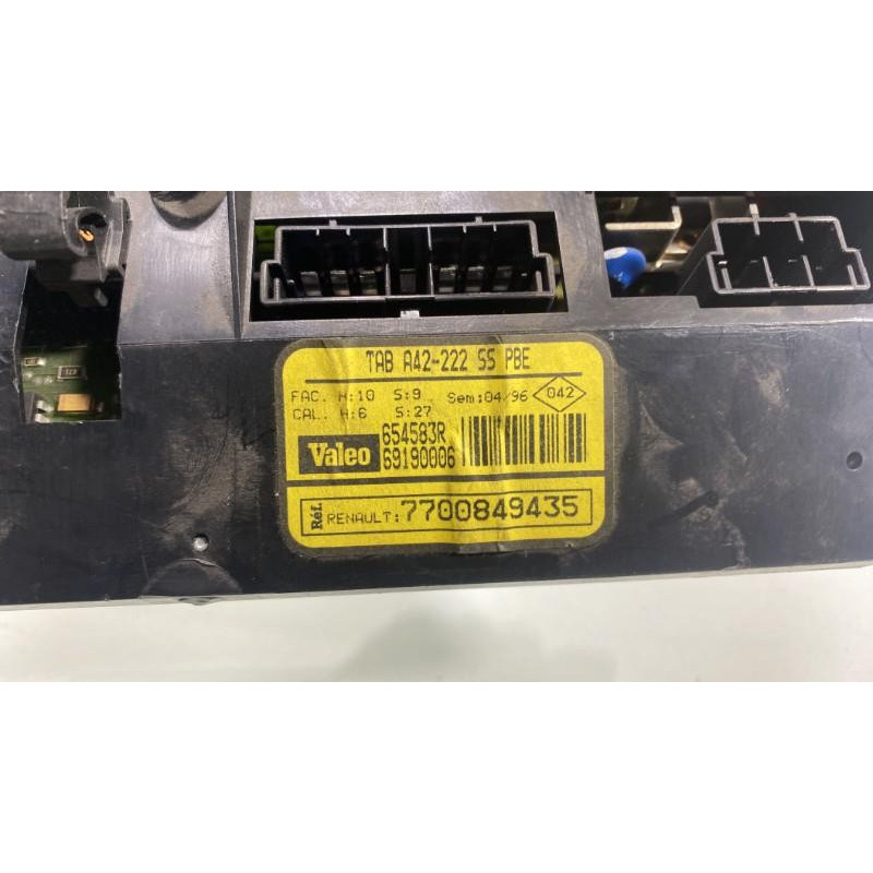 Commande chauffage RENAULT SAFRANE Photo n°3