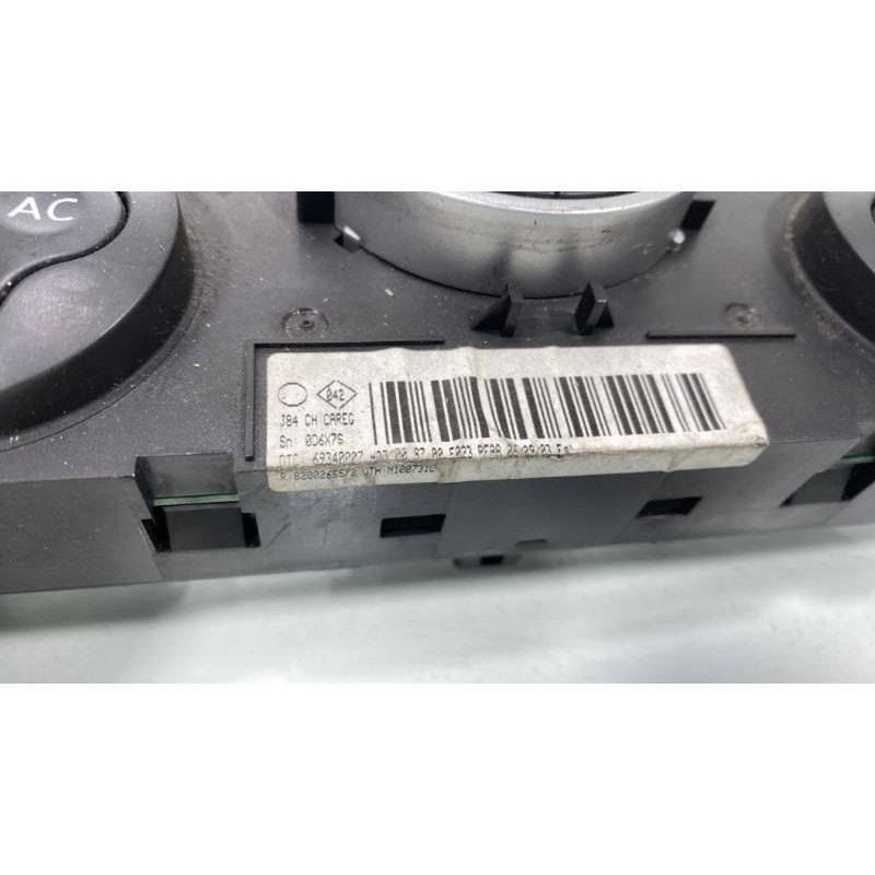 Commande chauffage RENAULT SCENIC 2 Photo n°2