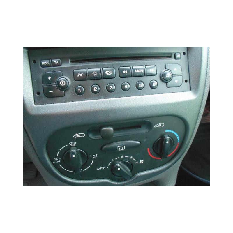 Commande chauffage PEUGEOT 206 Photo n°10