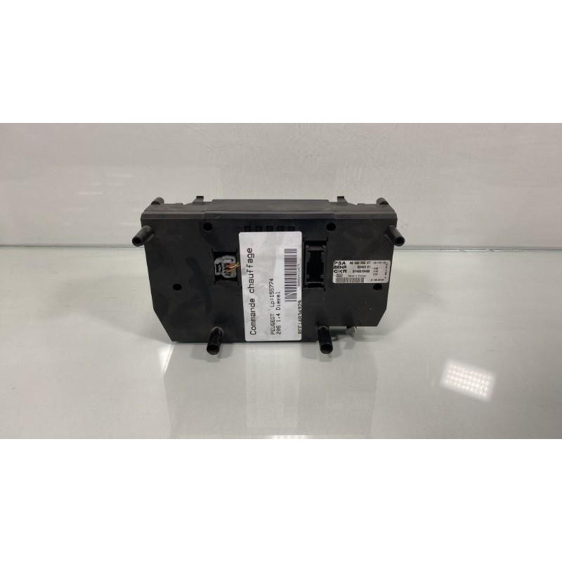 Commande chauffage PEUGEOT 206 Photo n°2