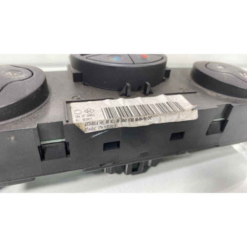 Commande chauffage RENAULT SCENIC 2 Photo n°2