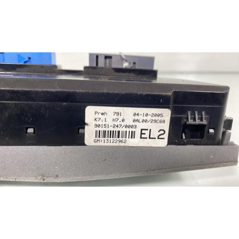 Commande chauffage OPEL ASTRA H Photo n°2