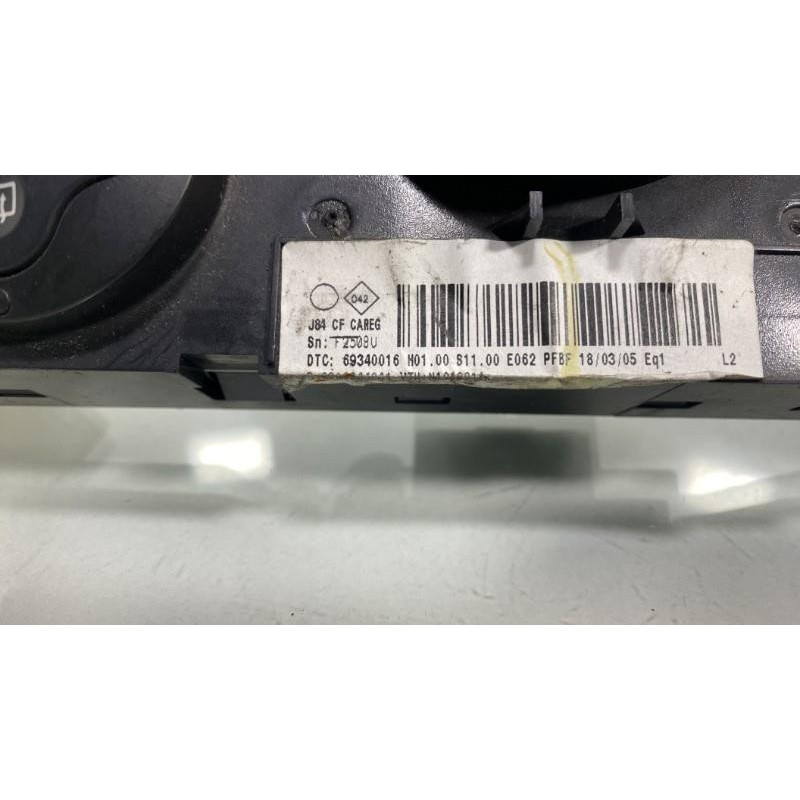 Commande chauffage RENAULT SCENIC 2 Photo n°2