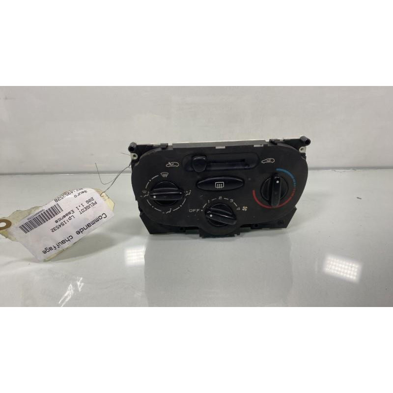 Commande chauffage PEUGEOT 206 Photo n°1