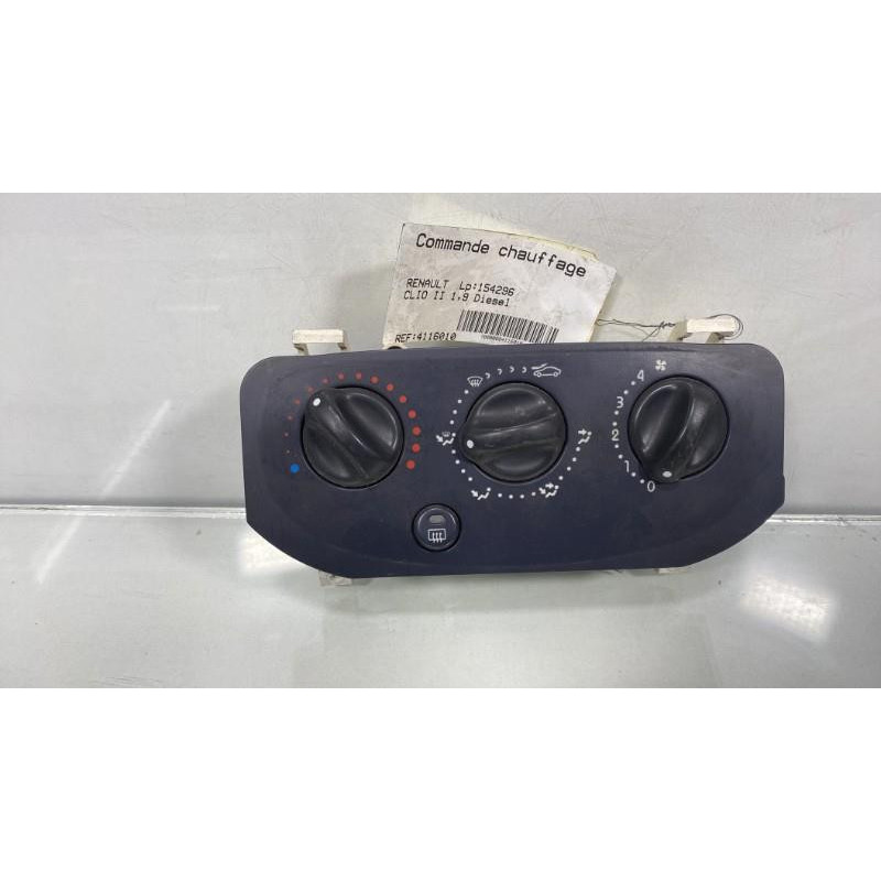 Commande chauffage RENAULT CLIO 2 Photo n°1