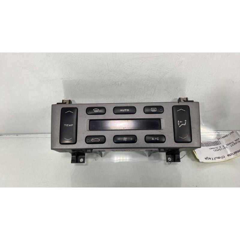 Commande chauffage PEUGEOT 406 Photo n°1