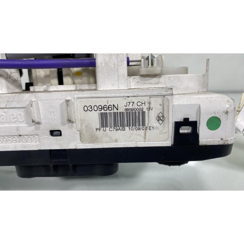 Commande chauffage RENAULT MODUS Photo n°3