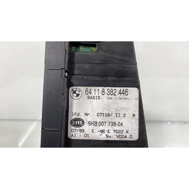 Commande chauffage BMW SERIE 3 E46 Photo n°2