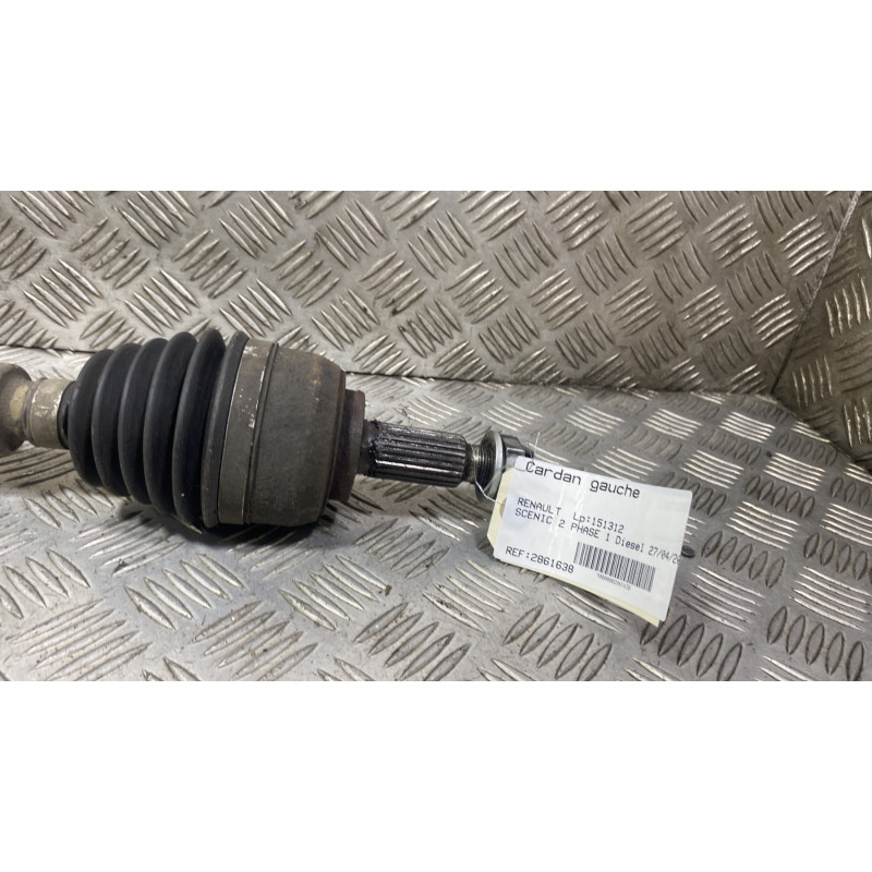 Cardan gauche (transmission) RENAULT SCENIC 2 Photo n°4