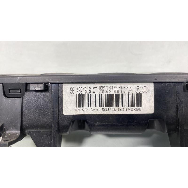 Commande chauffage PEUGEOT 406 Photo n°2