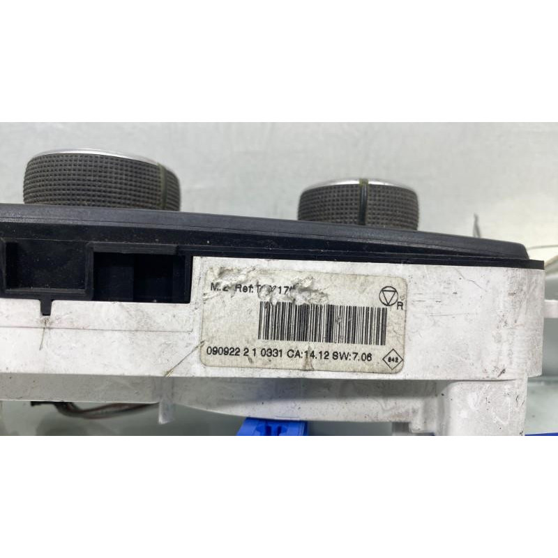 Commande chauffage RENAULT SCENIC 3 Photo n°4