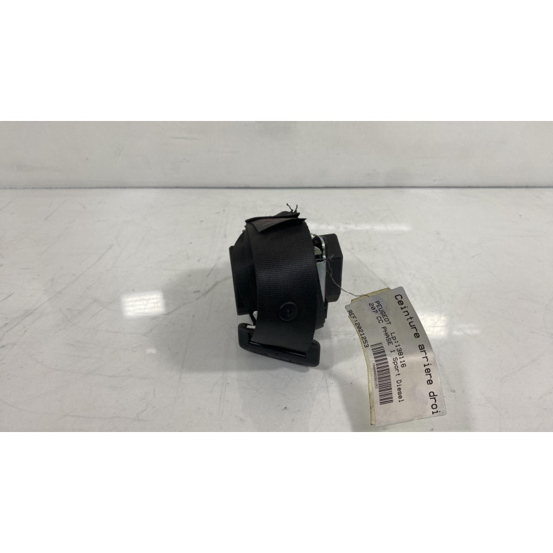 Ceinture arriere droit PEUGEOT 207 Photo n°2