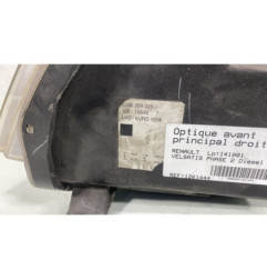 Optique avant principal droit (feux)(phare) RENAULT VEL SATIS