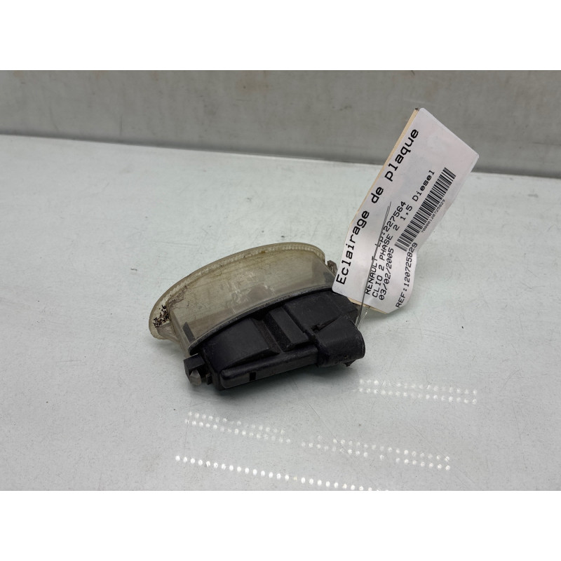 Eclairage de plaque RENAULT CLIO 2 Photo n°3