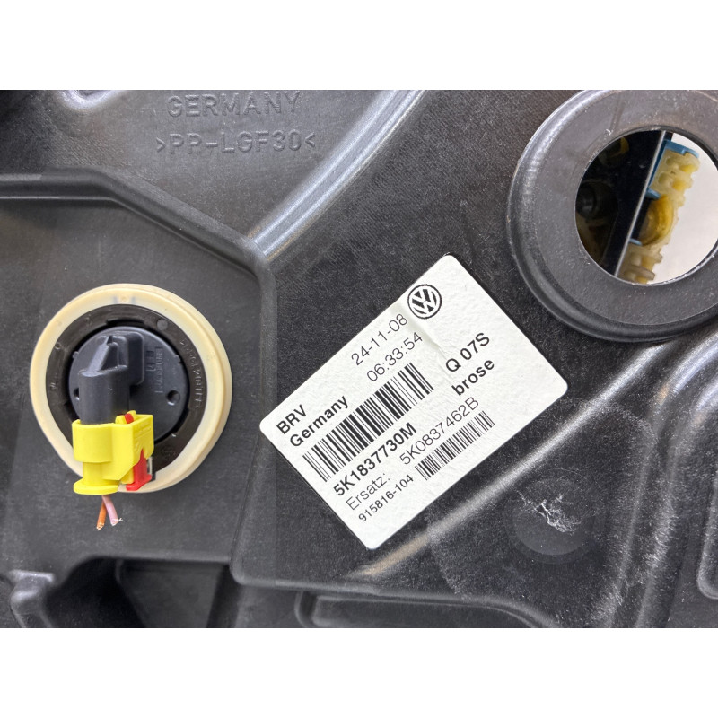 Leve vitre electrique avant droit VOLKSWAGEN GOLF 6 Photo n°7