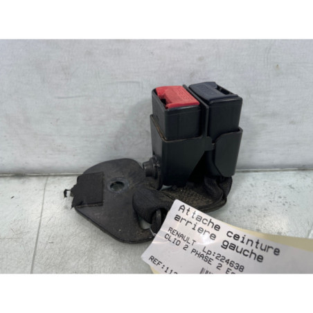 Attache ceinture arriere gauche RENAULT CLIO 2