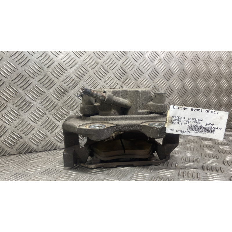 Etrier avant droit (freinage) MERCEDES CLASSE R 251 Photo n°3
