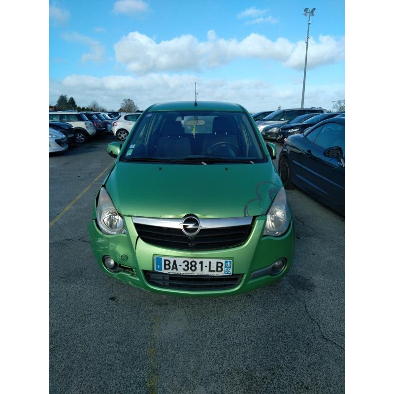 Plage arriere OPEL AGILA B Photo n°6